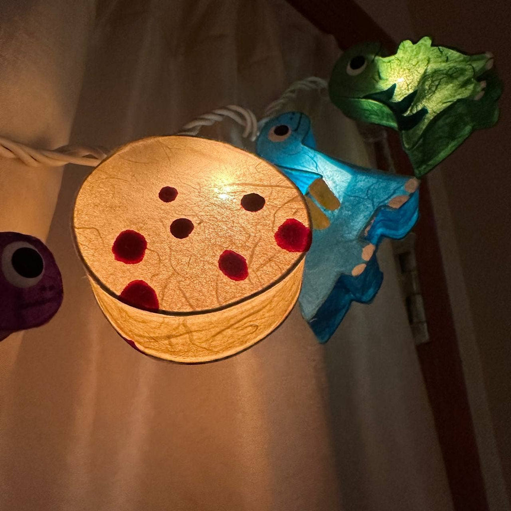 Plug-In String Lights Dinosaurs