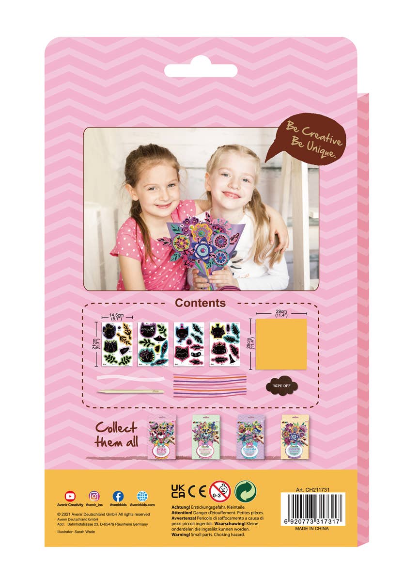 Avenir - Scratch Bouquet KITTY