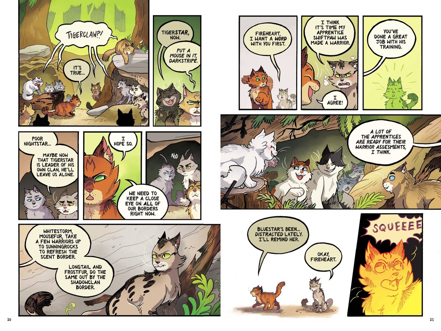 Warriors Graphic Novel: The Prophecies Begin #3