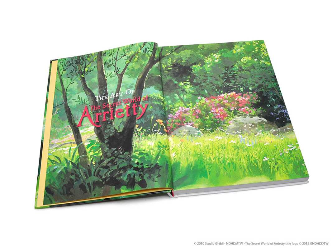 Art of The Secret World of Arrietty by Hiromasa Yonebayashi