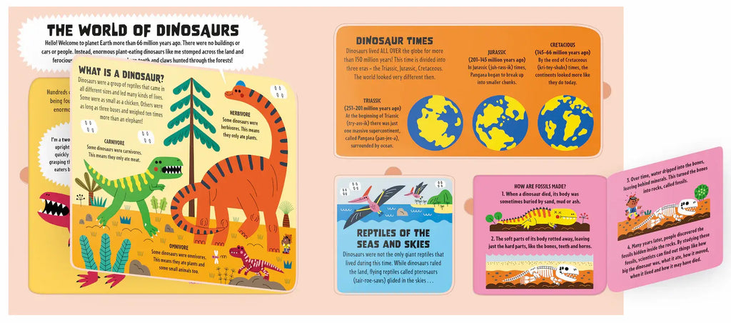 Lonely Planet Kids My First Lift the Flap Dinosaur Atlas