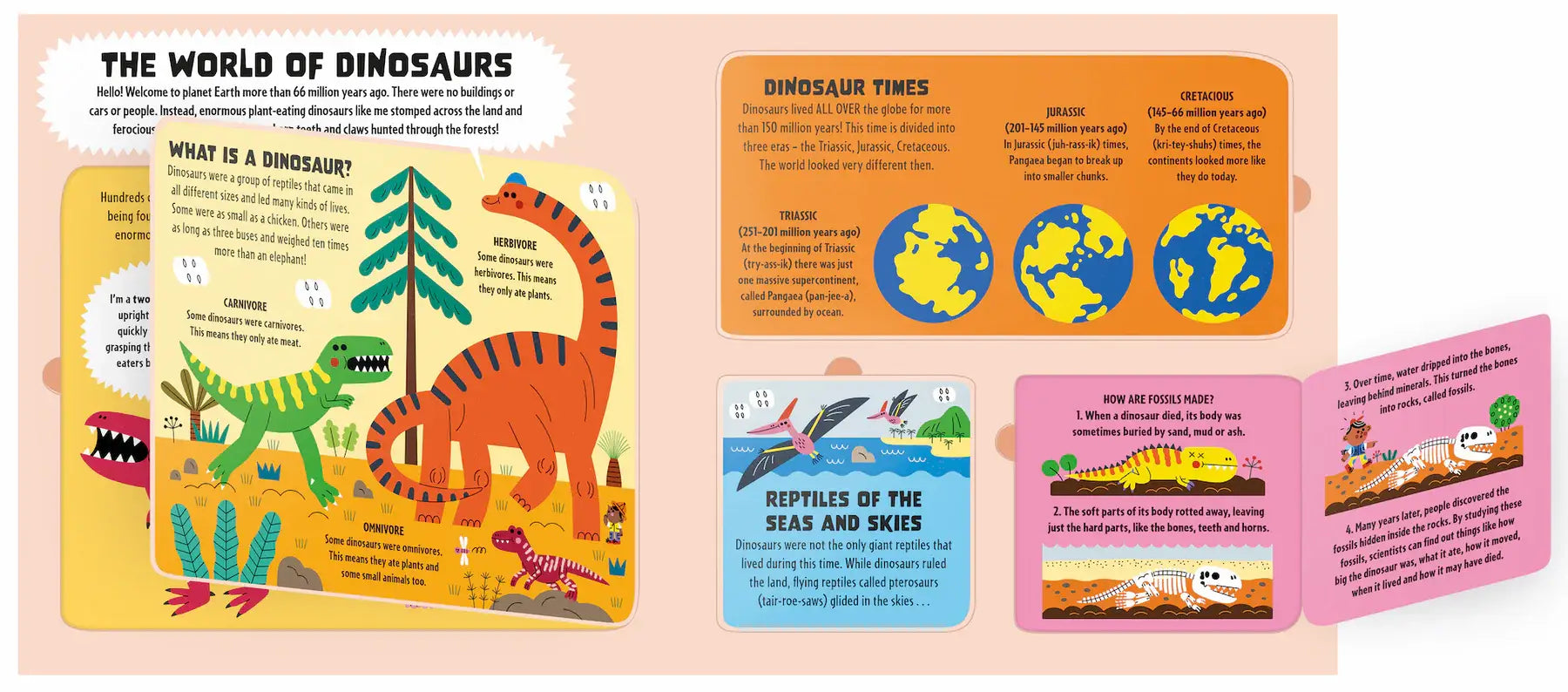 Lonely Planet Kids My First Lift the Flap Dinosaur Atlas