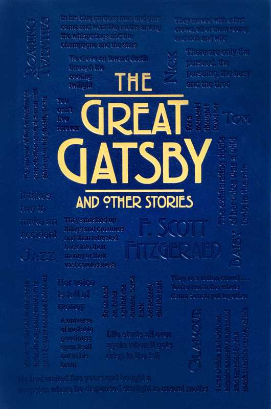 Great Gatsby and Other Stories by F. Scott Fitzgerald