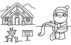 My Busy Christmas Coloring Book