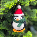 Felt Ornament Christmas Penguin