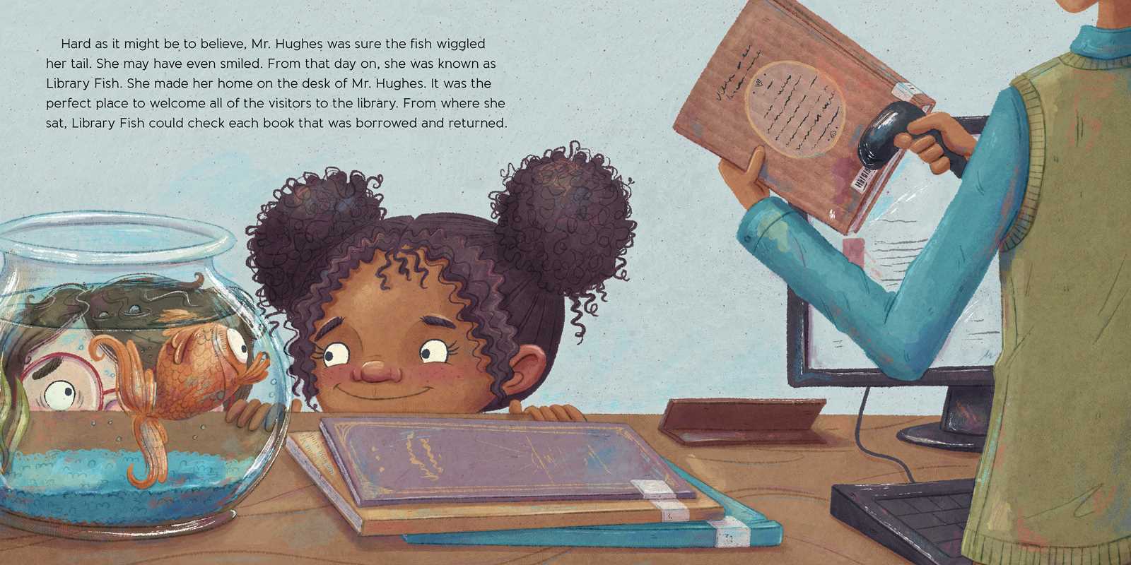 Library Fish by Alyssa Satin Capucilli