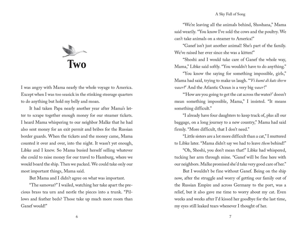 A Sky Full of Song by Susan Lynn Meyer