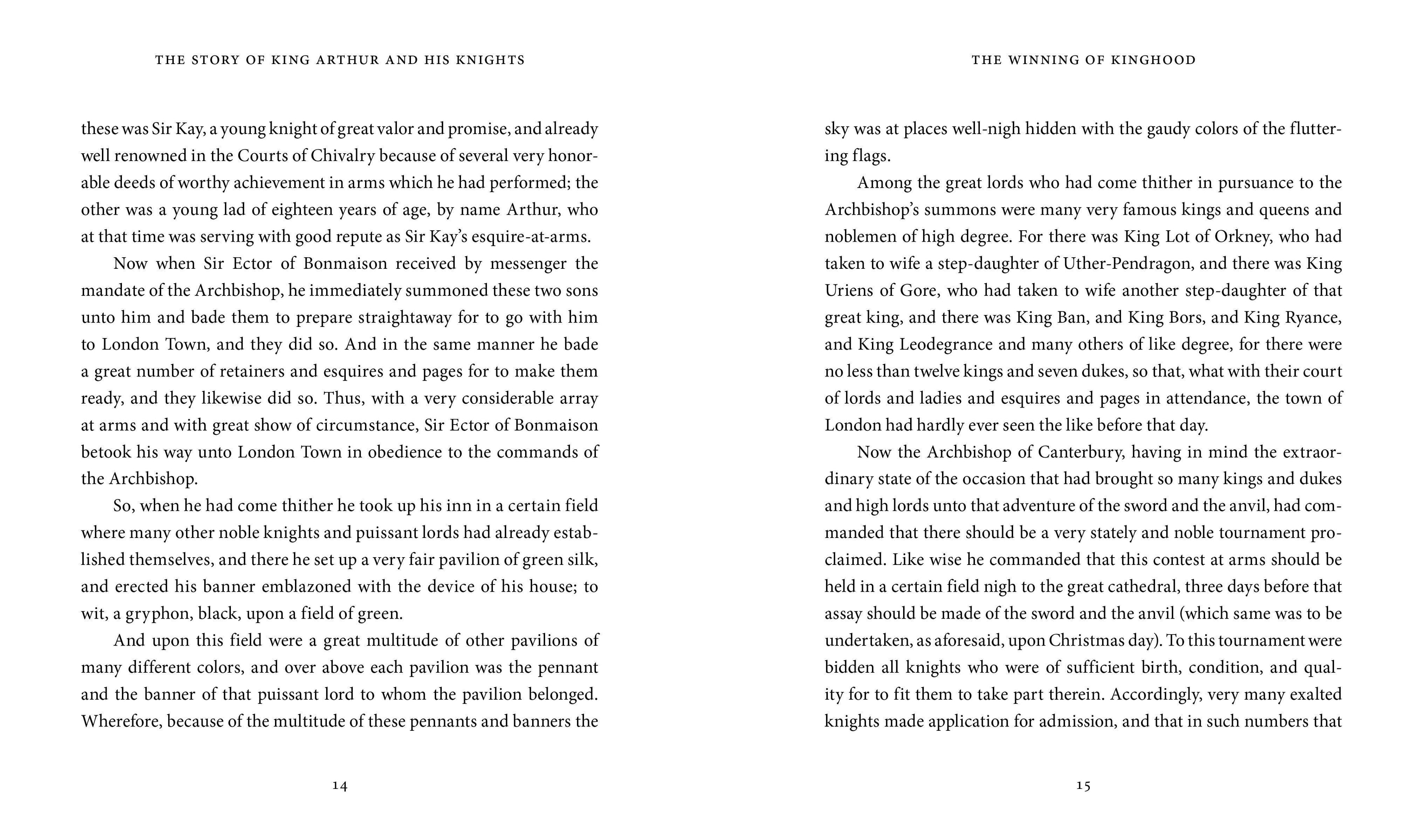 The Story of King Arthur and His Knights (Clothbound)