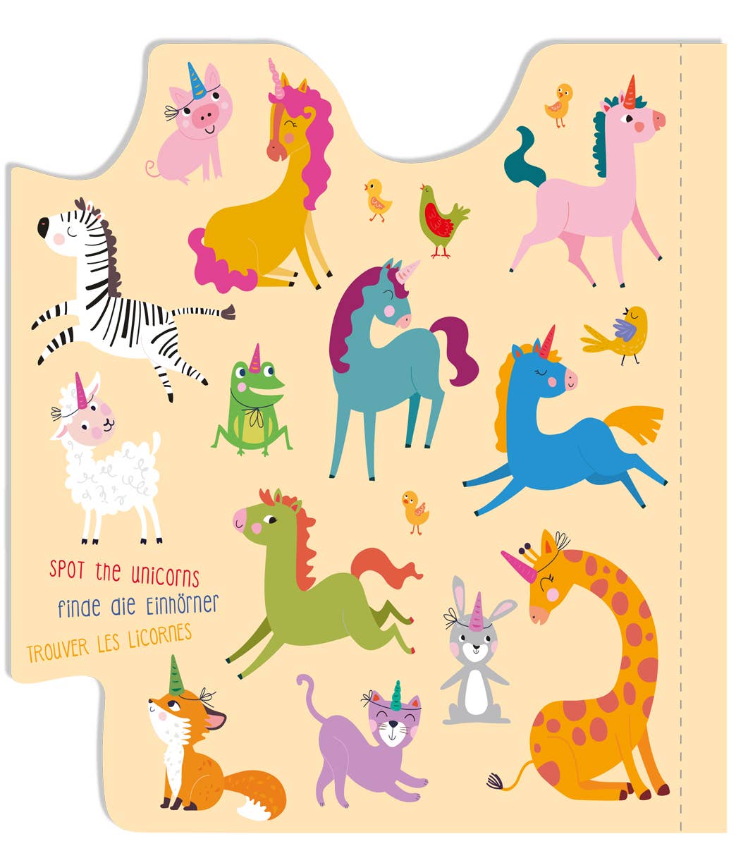 Avenir - Magic Water Painting Book UNICORNS