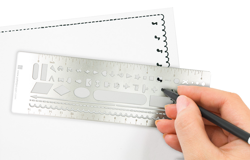 Metal Stencil Bookmark