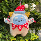 Felt Ornament Yetti