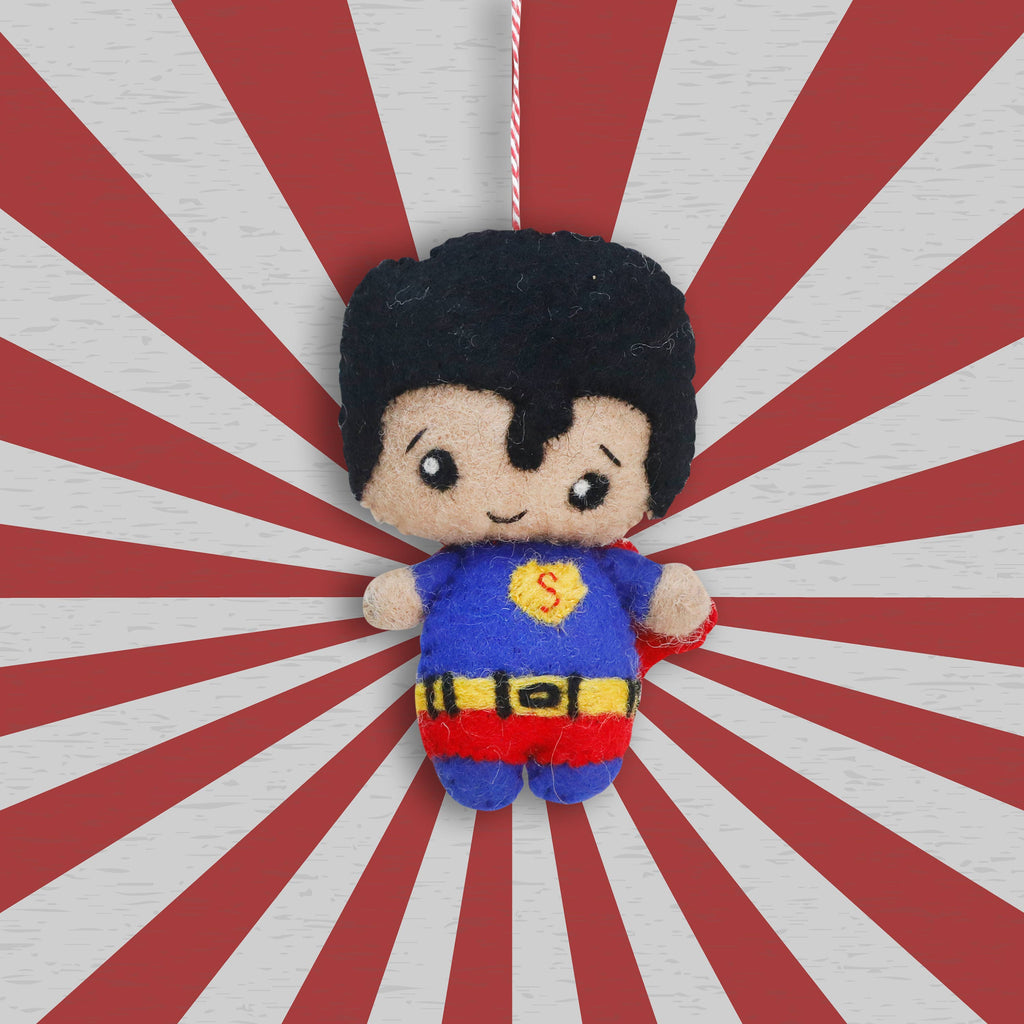 Felt Ornament Steel Titan