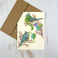 Tufted Titmouse Gifts - 5x7 Notecard
