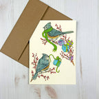 Tufted Titmouse Gifts - 5x7 Notecard
