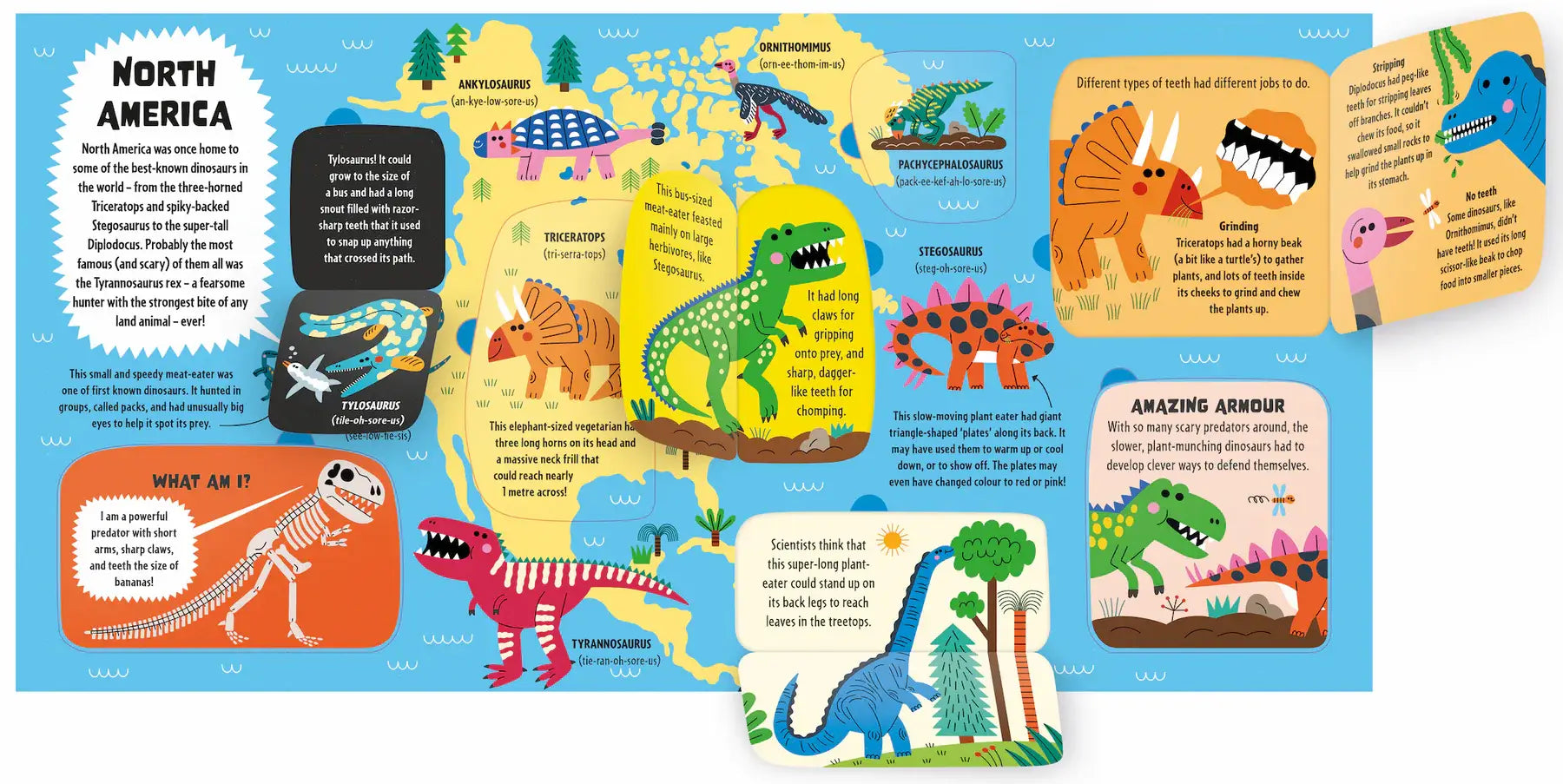 Lonely Planet Kids My First Lift the Flap Dinosaur Atlas