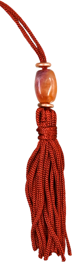 Antique Book Spine Beaded Bookmark