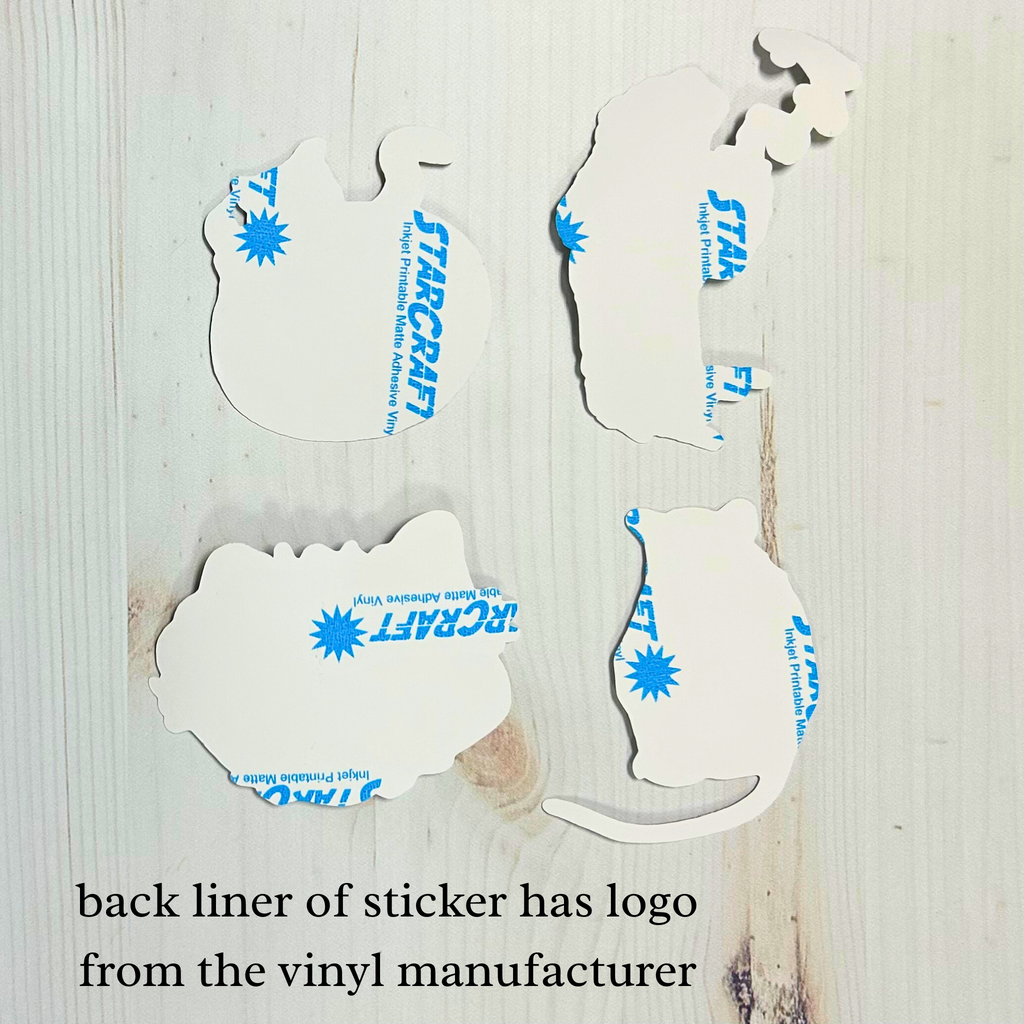 Common Buckeye Butterfly Vinyl Sticker