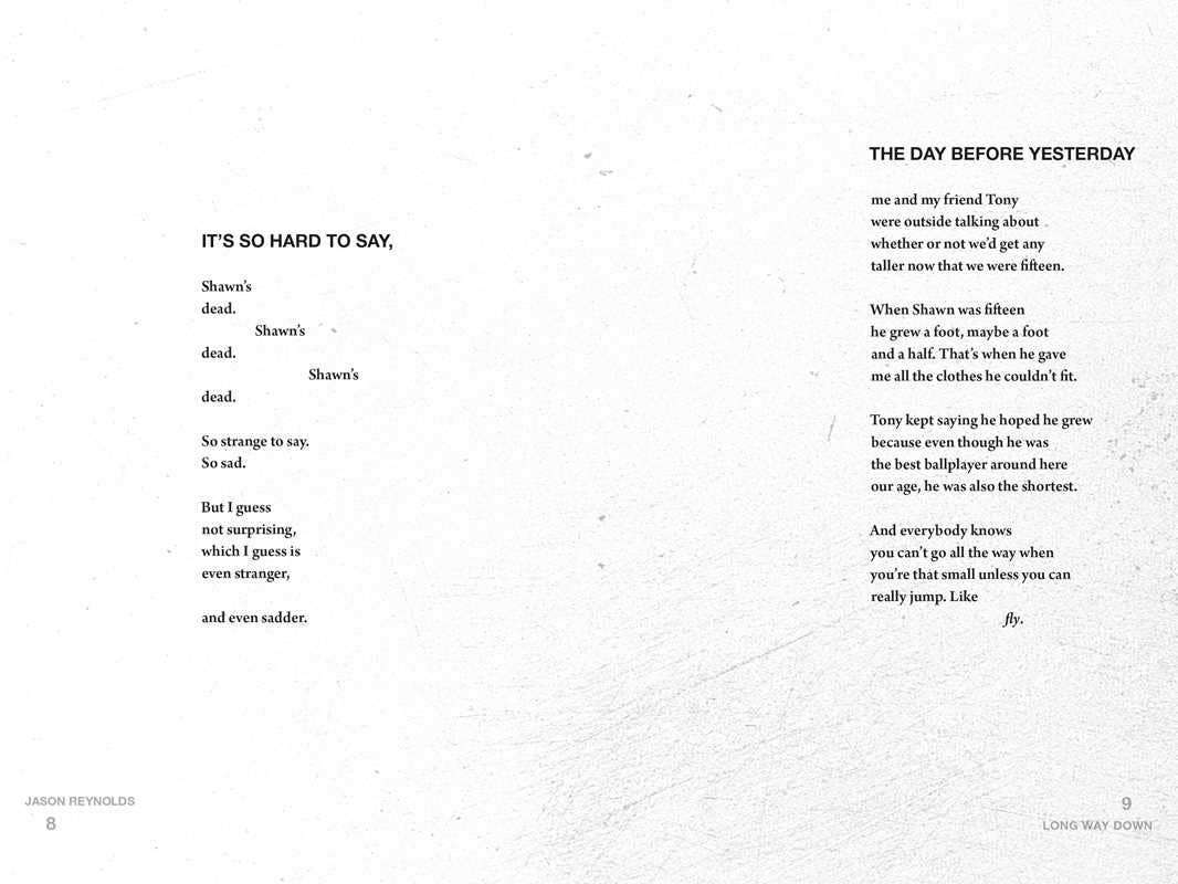 Long Way Down by Jason Reynolds