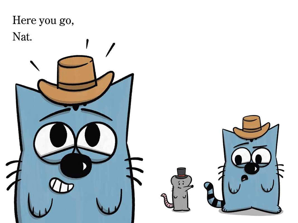 Nat the Cat Has a Hat by Jarrett Lerner