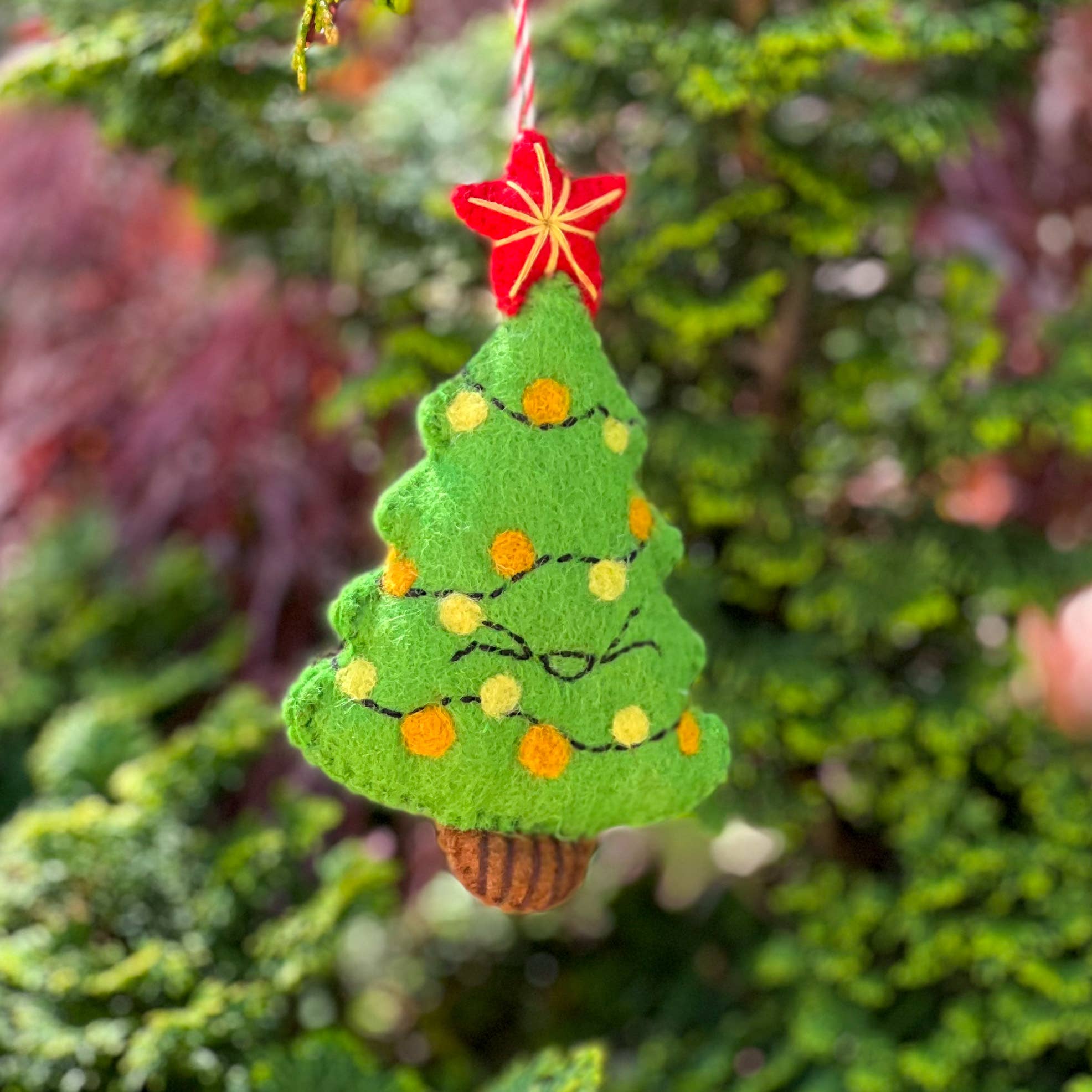 Felt Ornament Christmas Tree