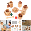 The Wooden Tea Set - #Whoholl - Packaging May Vary - Premium