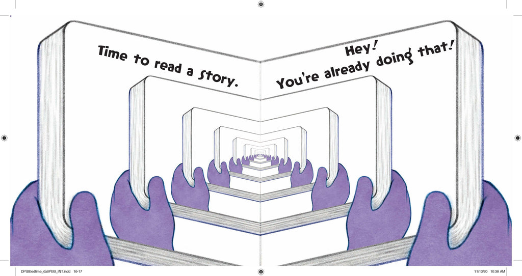 Don't Push The Button! Let's Say Good Night (board book)
