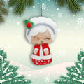 Felt Ornament Ms Claus