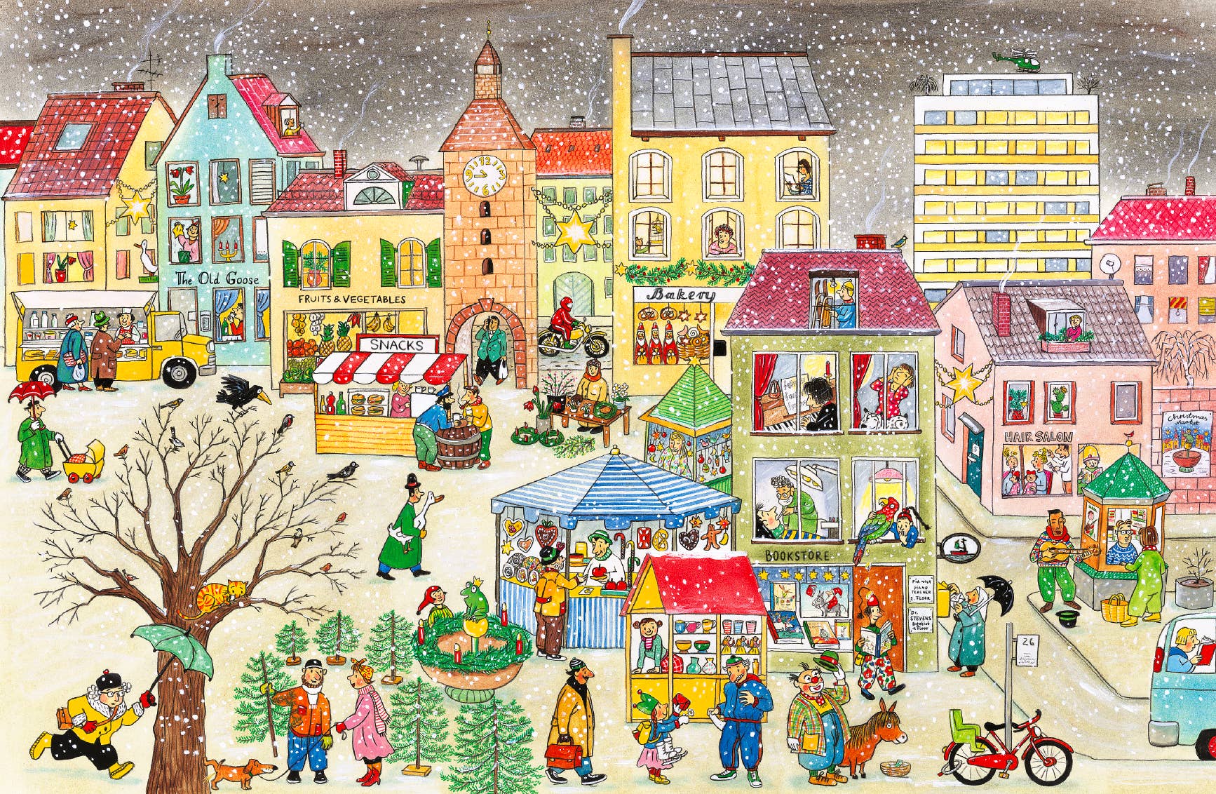 All Around Bustletown: Winter