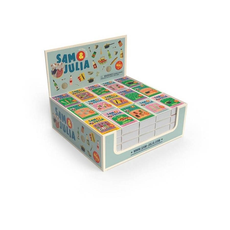 Sam and Julia FULL Display Mini's SET 1 (60 pcs in display)
