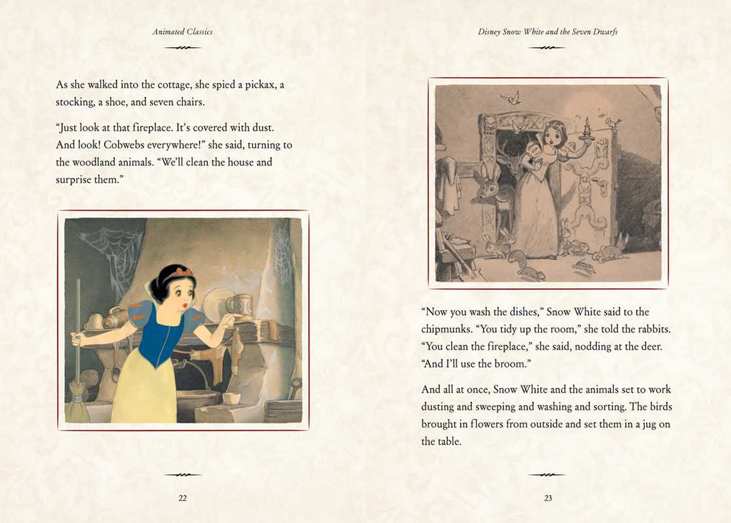 Disney Animated Classics: Snow White and the Seven Dwarfs by Editors of Studio Fun International