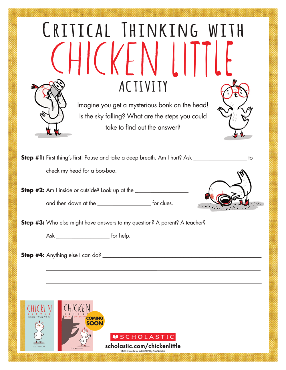Chicken Little And The Very Long Race