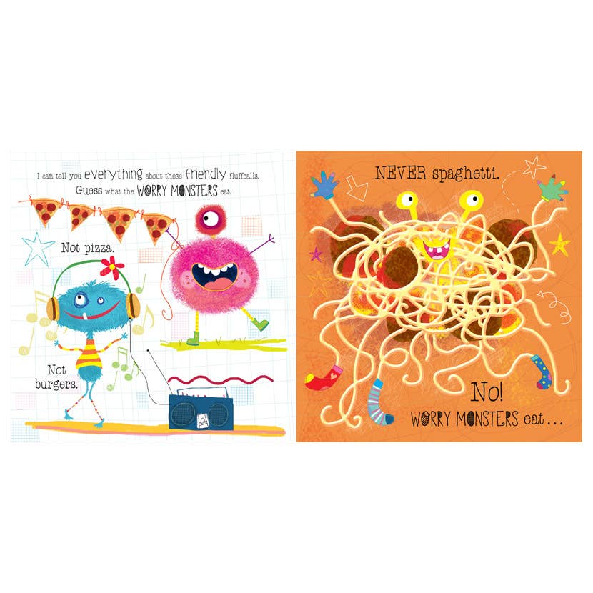 The Very Hungry Worry Monsters Casebound Picture Book