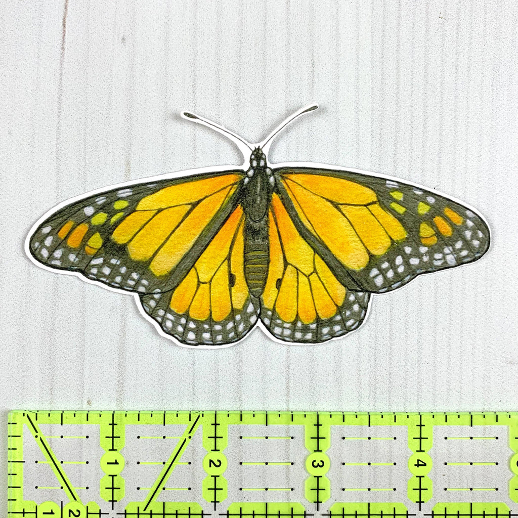 Monarch Butterfly Vinyl Sticker
