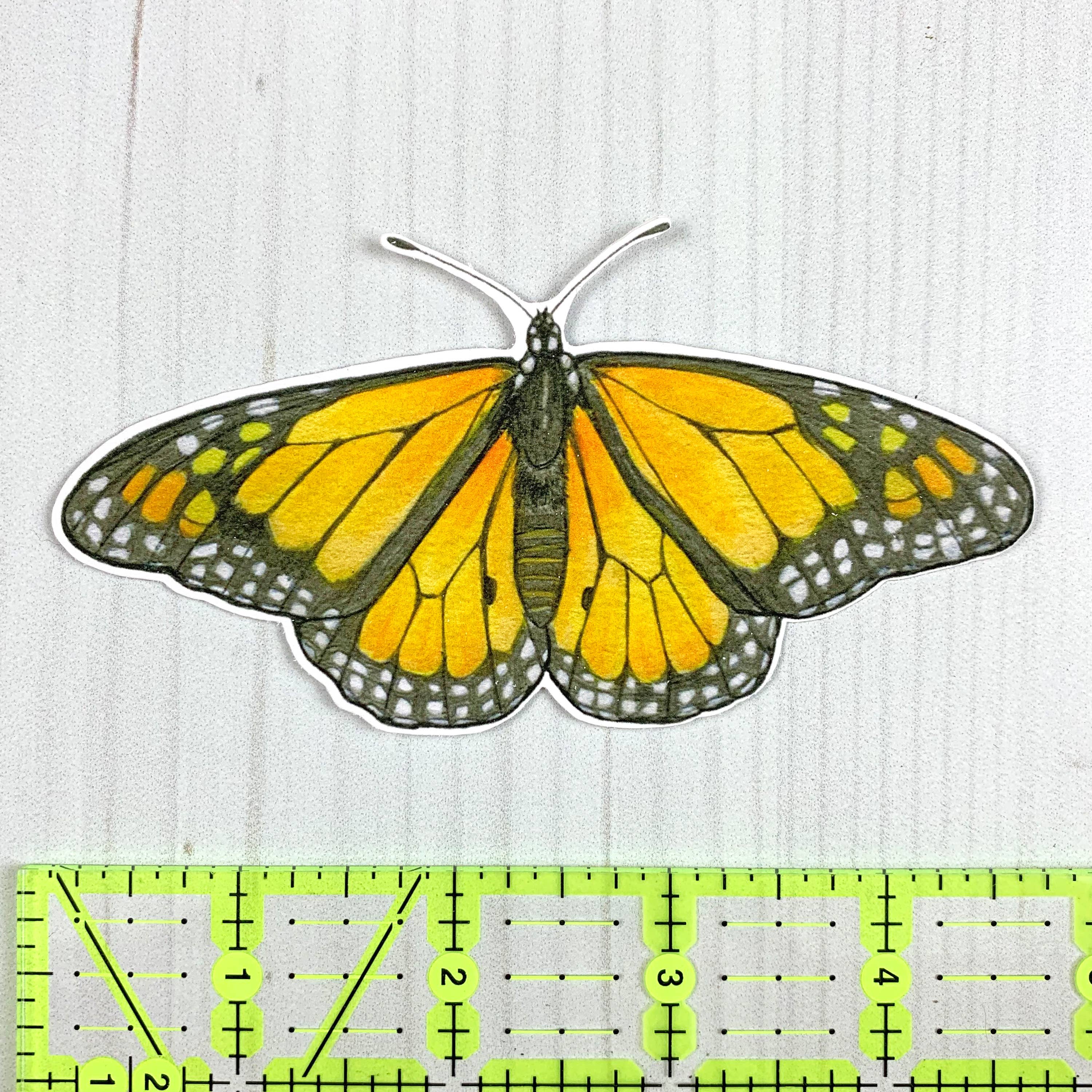 Monarch Butterfly Vinyl Sticker