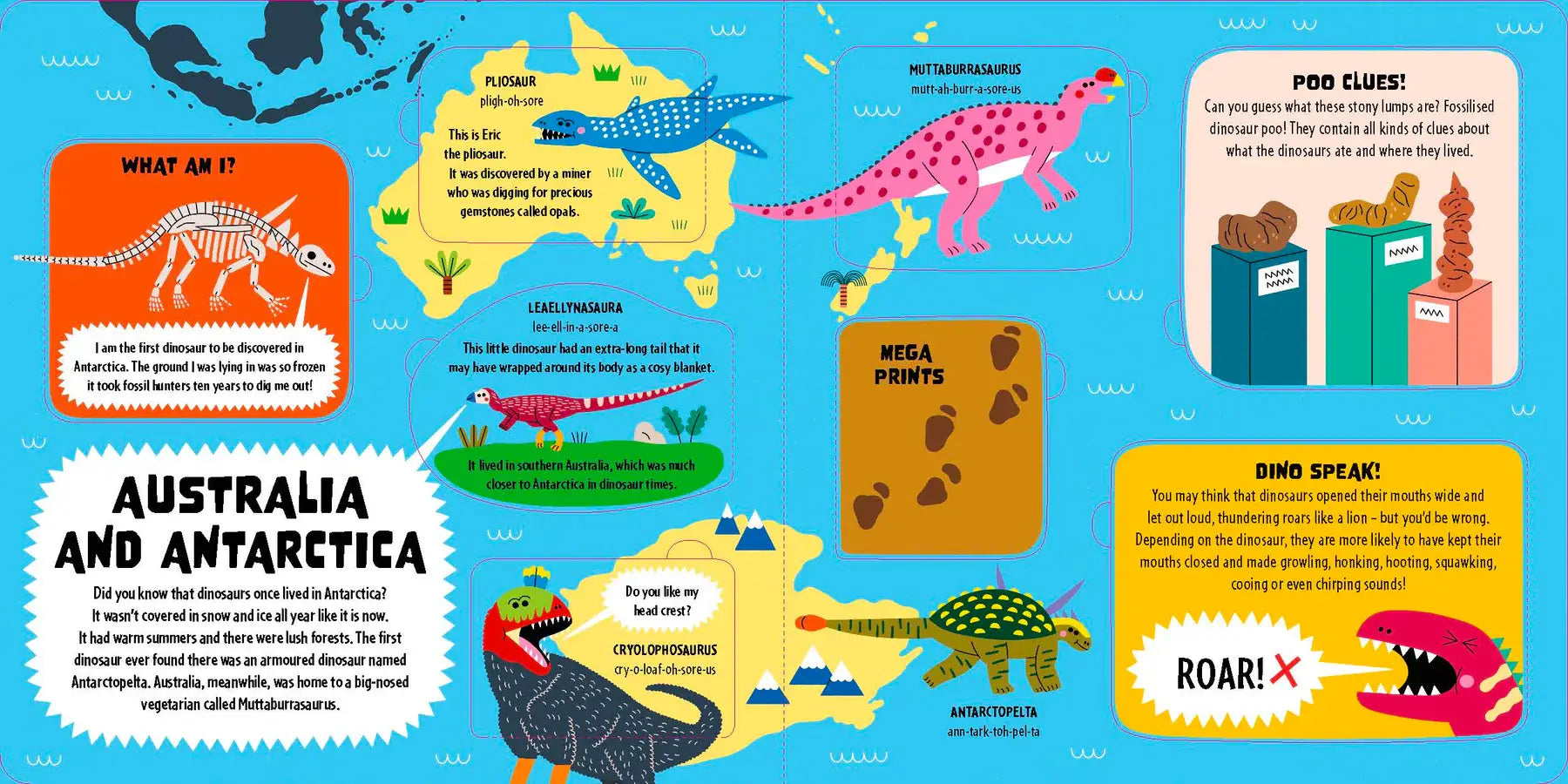 Lonely Planet Kids My First Lift the Flap Dinosaur Atlas