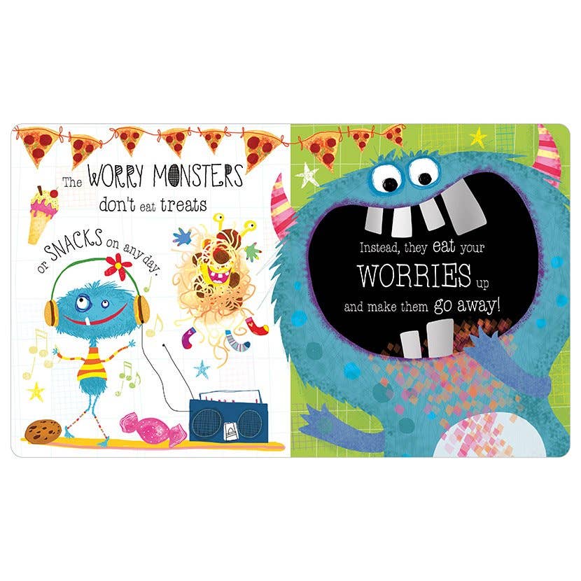 Board Book The Very Hungry Worry Monsters Board Book