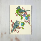 Tufted Titmouse Gifts - 5x7 Notecard