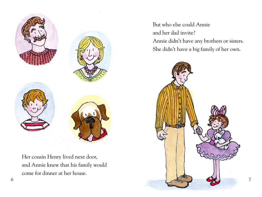 Annie and Snowball and the Thankful Friends by Cynthia Rylant