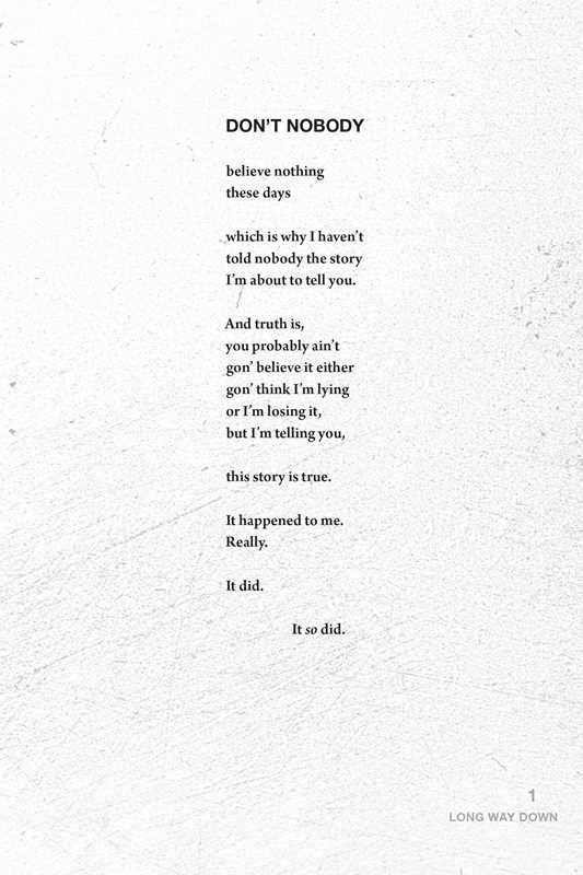 Long Way Down by Jason Reynolds