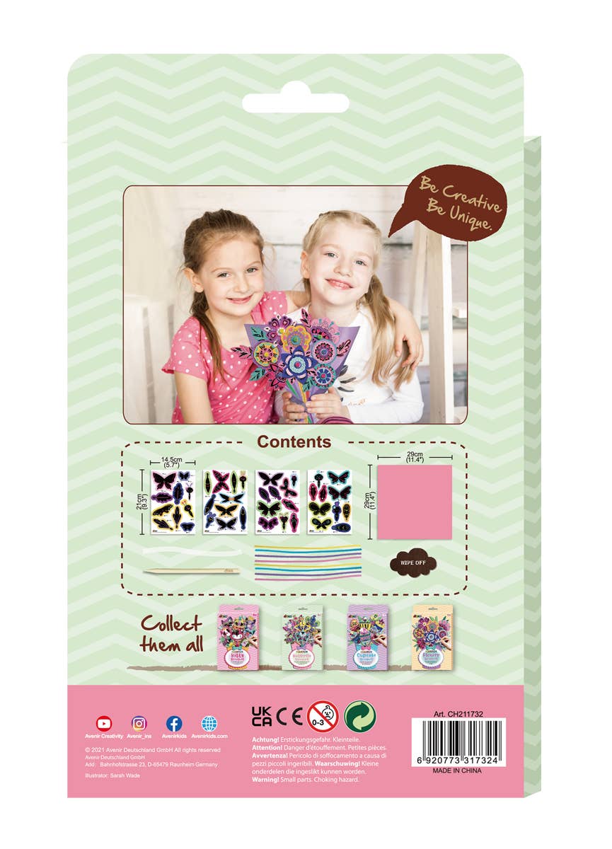 Avenir - Scratch Bouquet BUTTERFLY