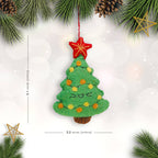 Felt Ornament Christmas Tree