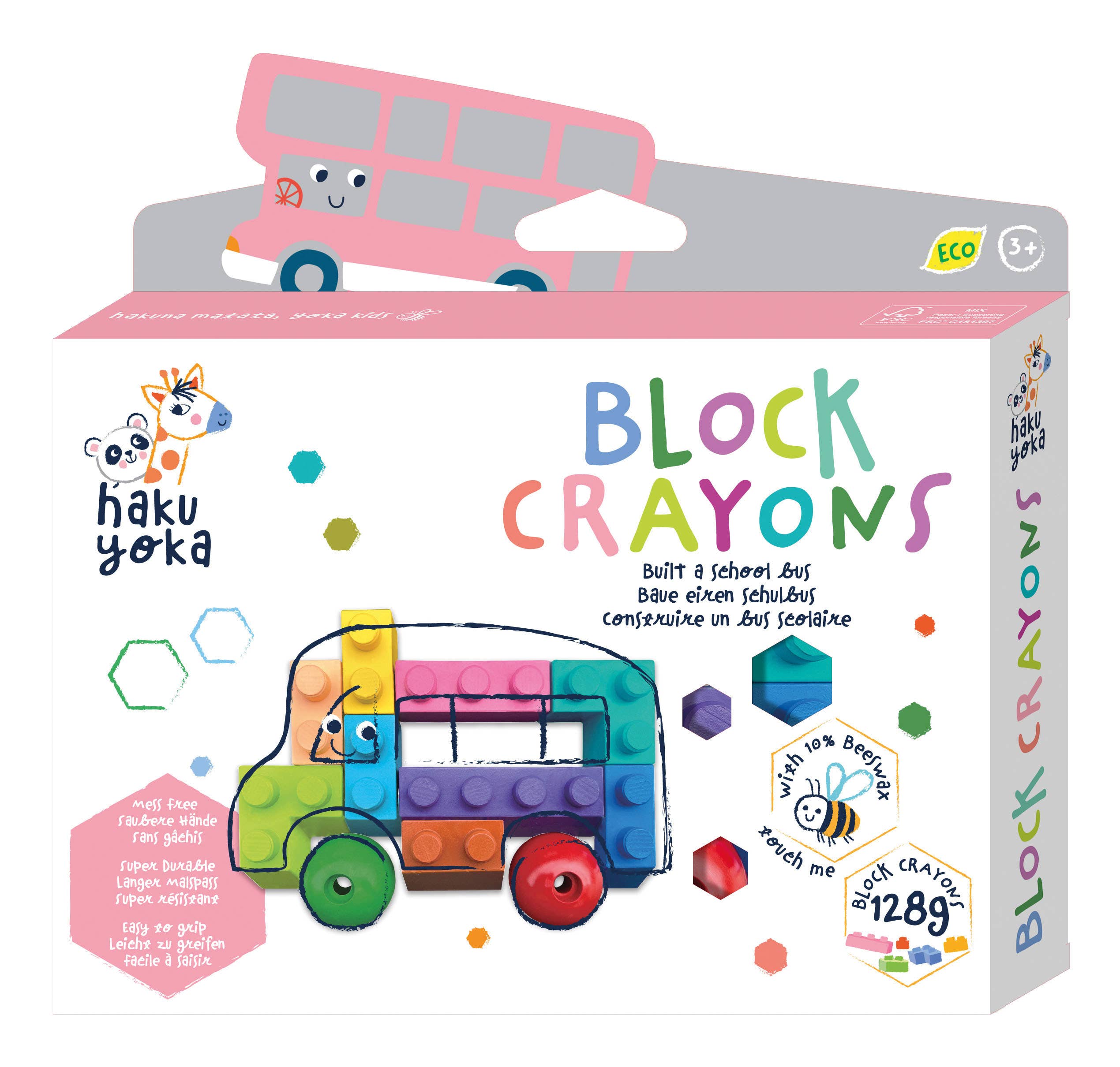 Haku Yoka - FULL Display Block Crayons, 9