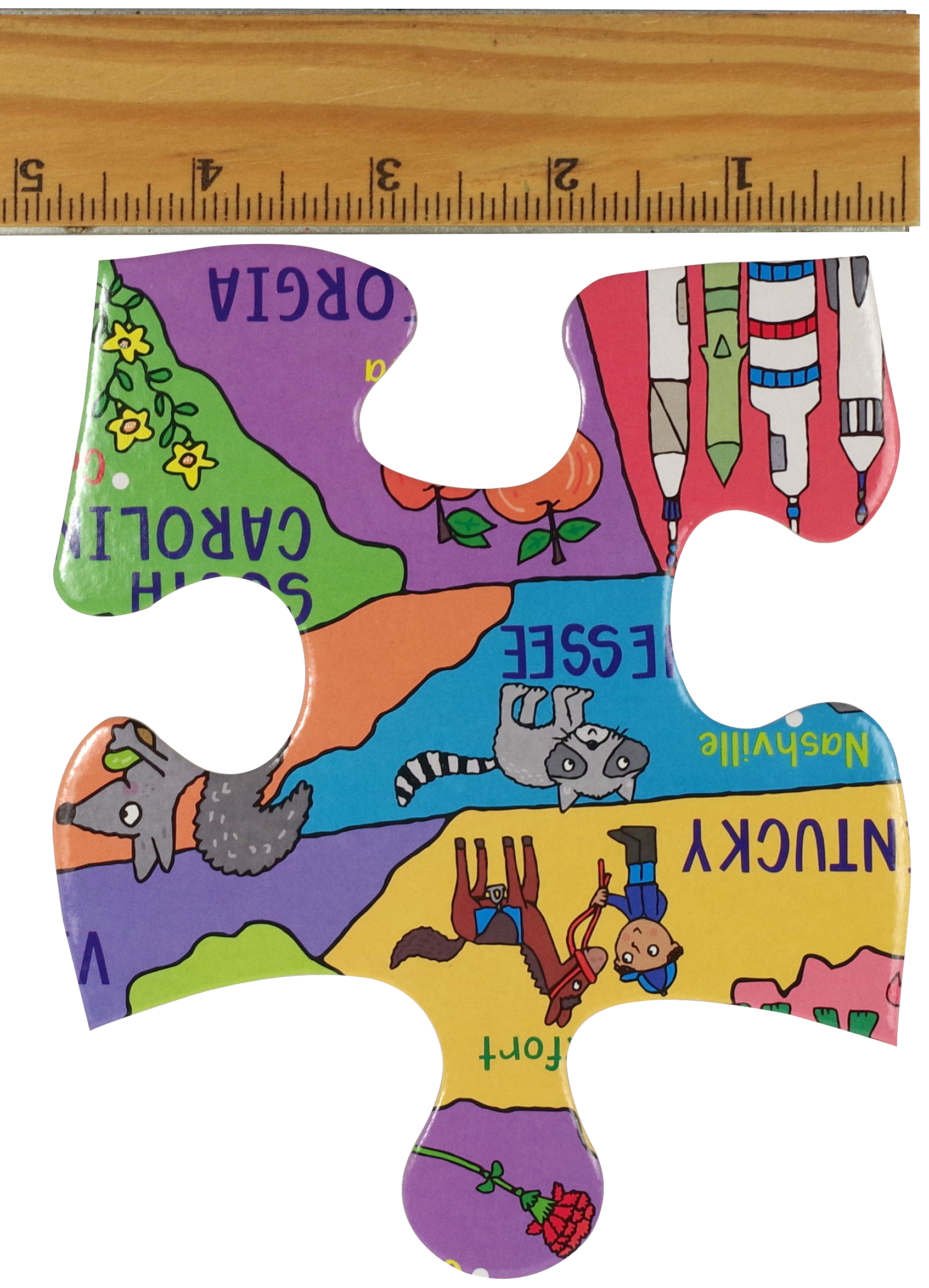 USA Map Kids' Floor Puzzle