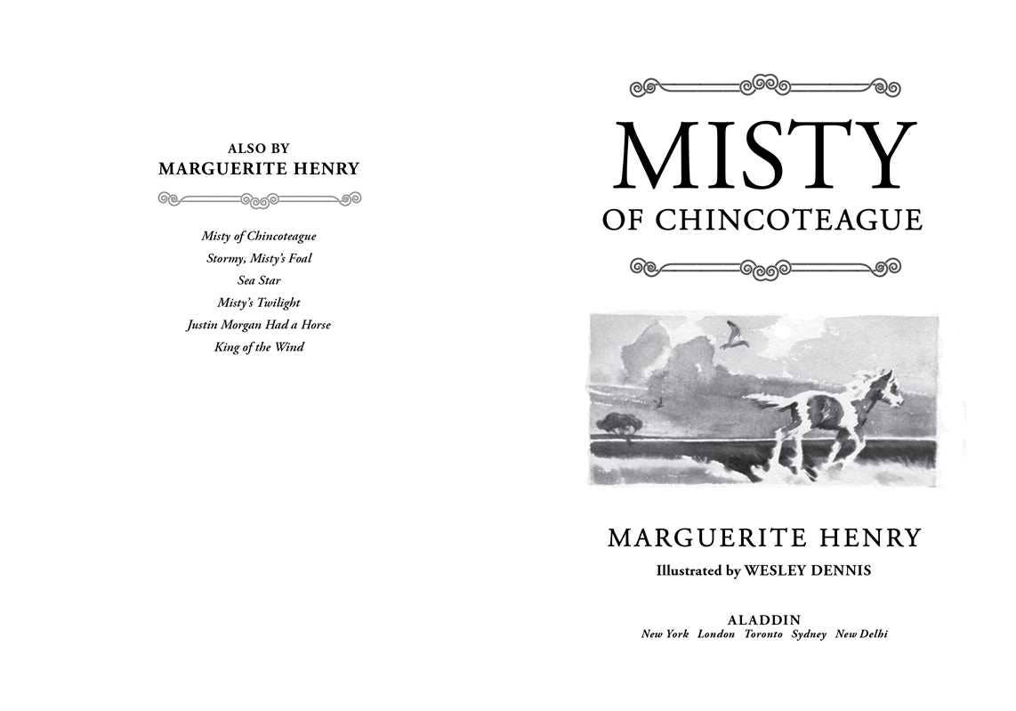 Misty of Chincoteague by Marguerite Henry