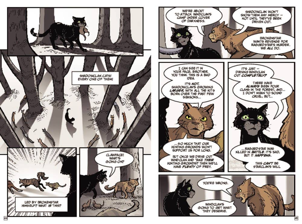 Warriors: Exile from ShadowClan (Full-Color)