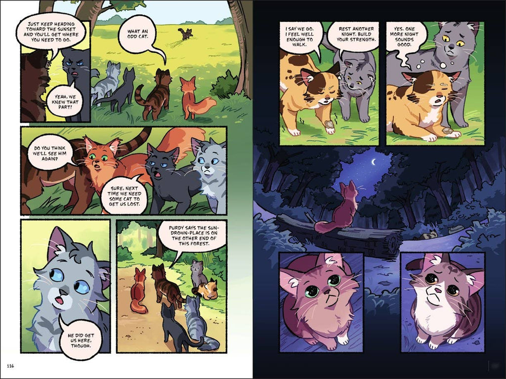 Part One of Three Warriors Graphic Novel: The New Prophecy