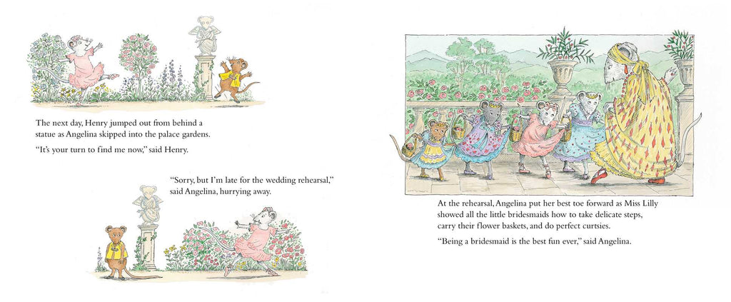 Angelina and the Royal Wedding by Katharine Holabird