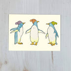 Penguin Friends 5x7" Notecard