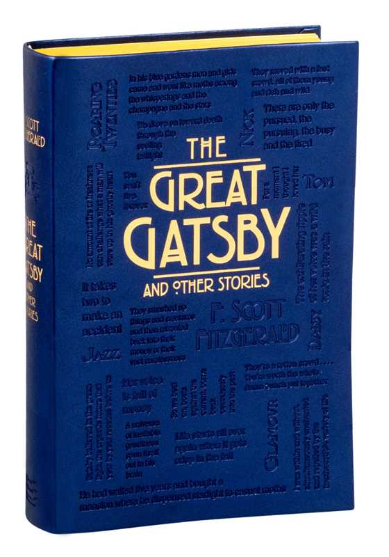 Great Gatsby and Other Stories by F. Scott Fitzgerald