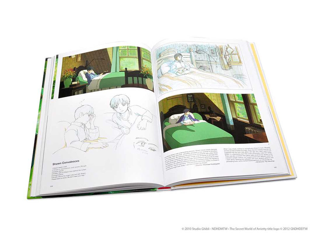 Art of The Secret World of Arrietty by Hiromasa Yonebayashi